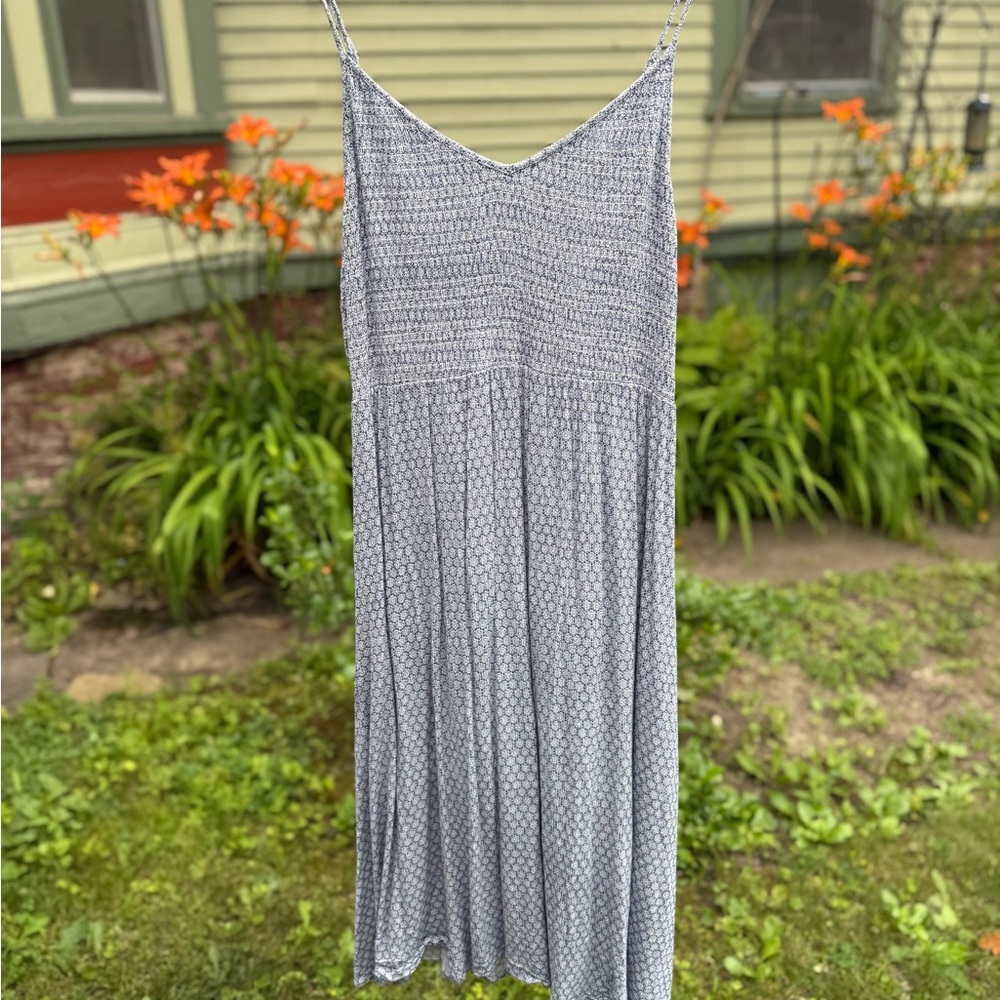 Pookie & Sebastian Blue Grey Dress (Spring |Summer|Beach|Casual)